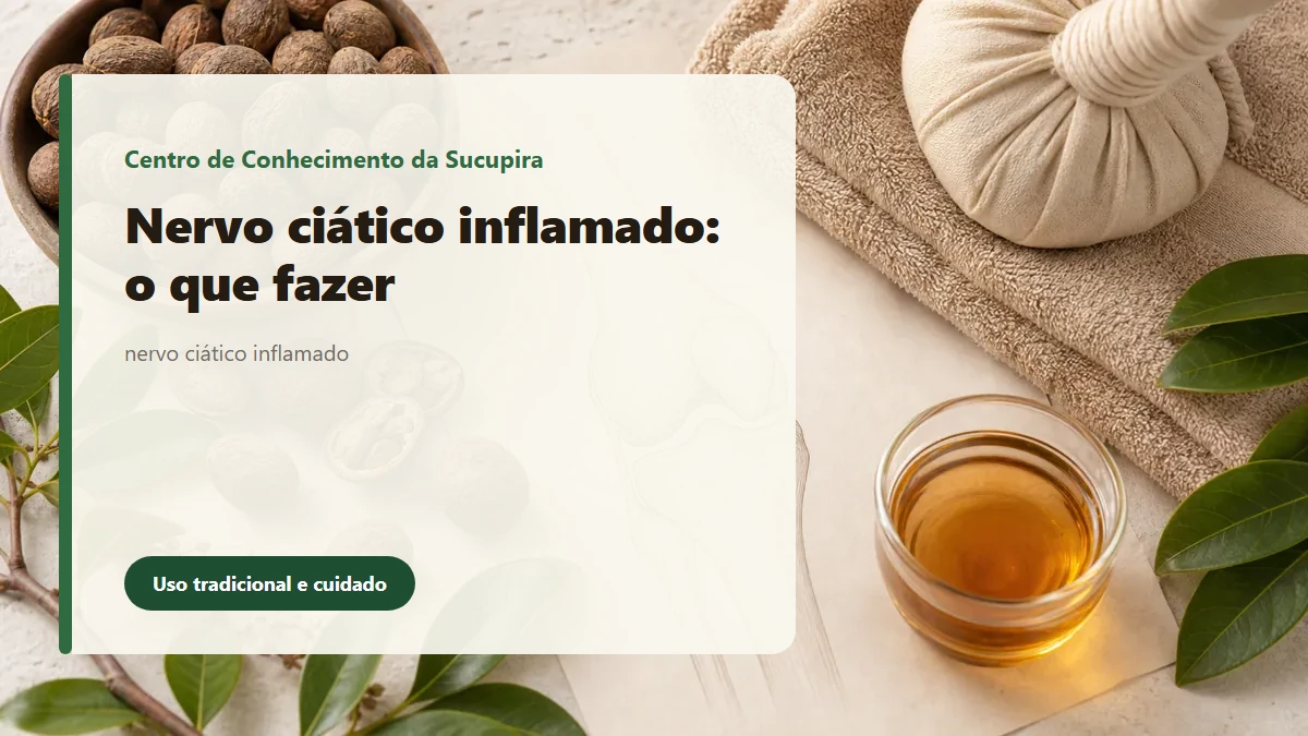 Foto de sucupira relacionada ao artigo: Nervo ciático inflamado: o que fazer para aliviar